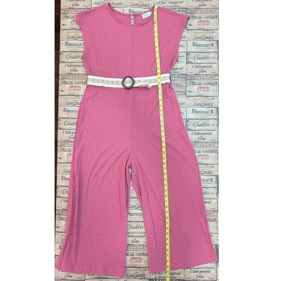 Cropped jumpsuit, luxury, silk, relaxed feel.  From Anna Kay - Size M/L - Picture 2 of 8